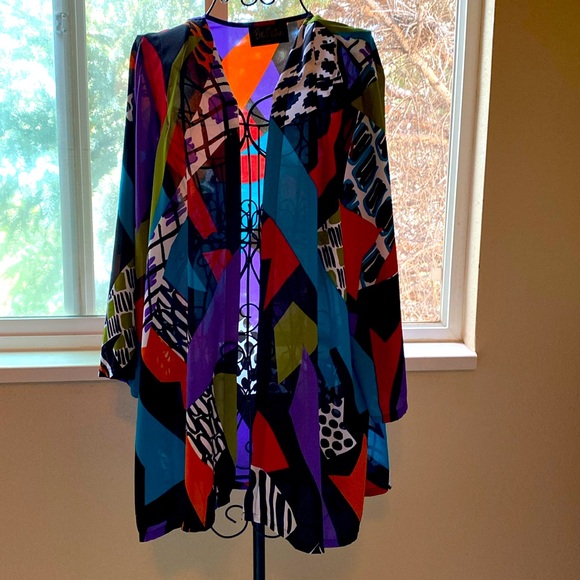 Bob Mackie Multiple Colored Jacket - Picture 1 of 8